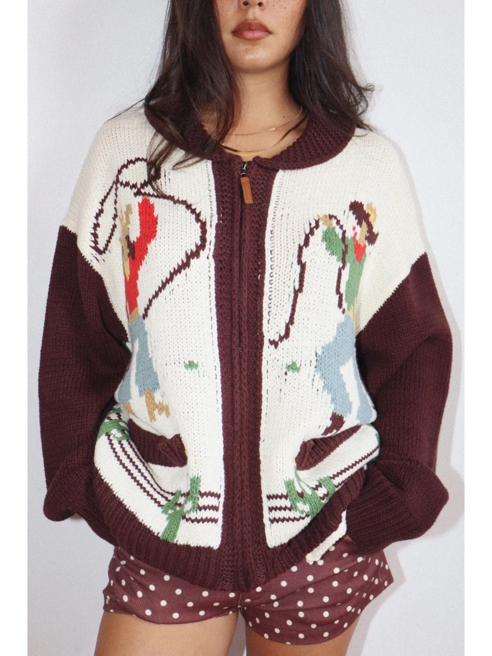 NWT Western Knit Cardigan Sweater - Picture 4 of 7